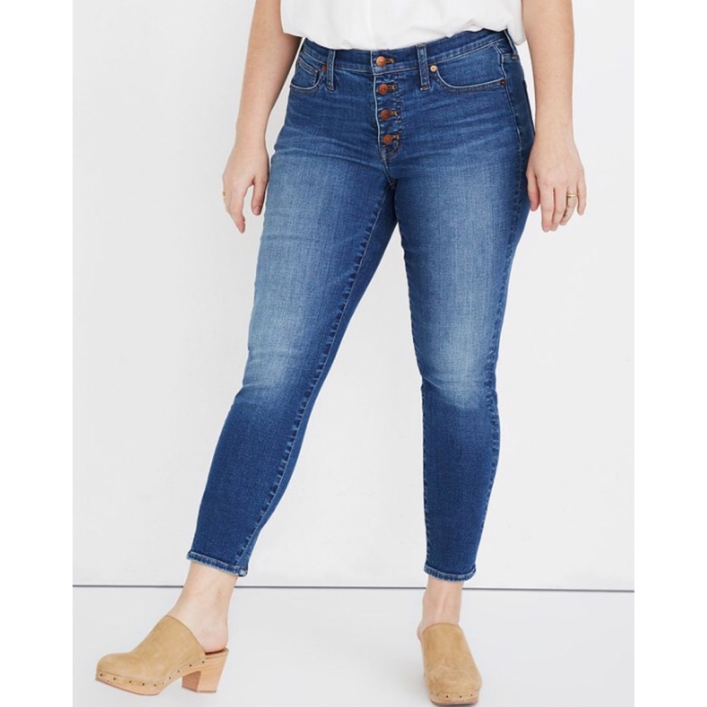 🔥HP🔥Madewell Mid-Rise Skinny Crop Jean, Size 28